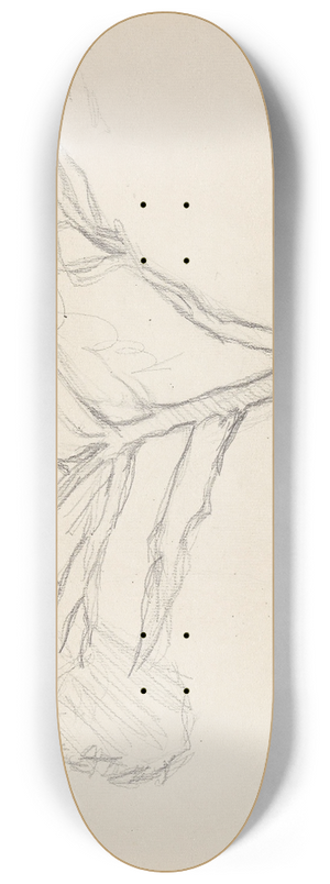 Signe Scheel - Pinje 8.25 inch art skate deck