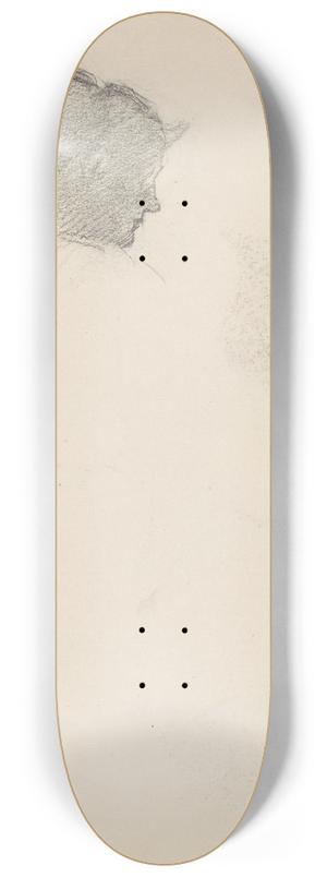 Signe Scheel - Riss av kvinne 8.25 inch art skate deck