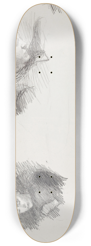 Signe Scheel - To kvinnehoder 8.25 inch art skate deck Signe Scheel - To kvinnehoder 8.25 inch art skate deck