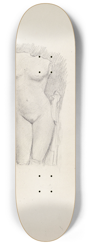 Signe Scheel - Venus torso 8.25 inch art skate deck