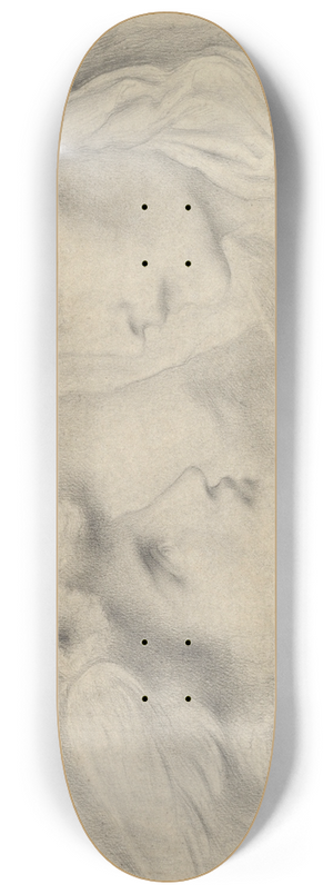 Simeon Solomon - Death awakening Sleep 8.25 inch art skate deck