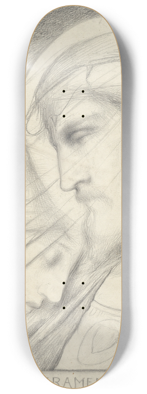 Simeon Solomon - Within the sacramental veils 8.25 inch art skate deck Simeon Solomon - Within the sacramental veils 8.25 inch art skate deck