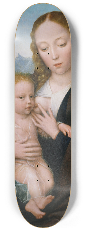 Simon Bening - Virgin and Child 8.25 inch art skate deck Simon Bening - Virgin and Child 8.25 inch art skate deck