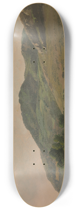 Simon Denis - Mountainous Landscape at Tivoli 8.25 inch art skate deck Simon Denis - Mountainous Landscape at Tivoli 8.25 inch art skate deck