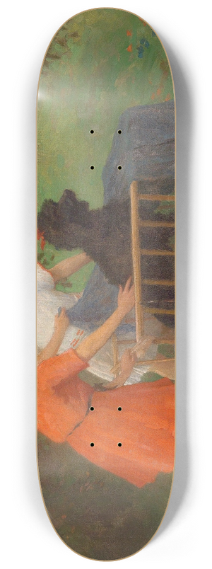 Simon Glcklich - Geduldiger Spielgefhrte 8.25 inch art skate deck