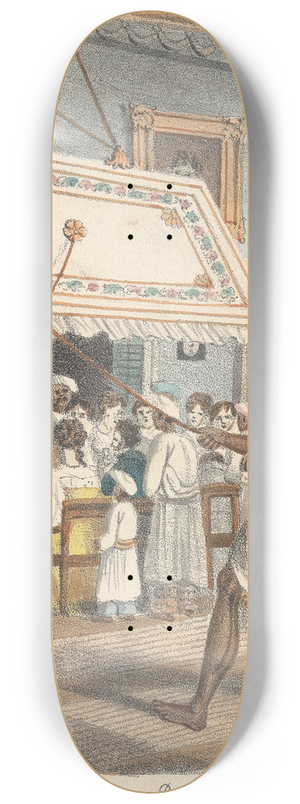 Sir Charles D'Oyly - A Punca Bearer 8.25 inch art skate deck