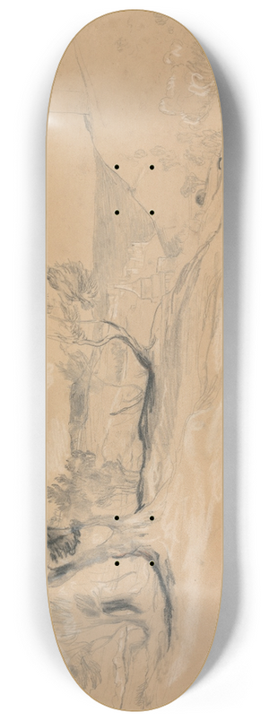 Sir David Wilkie - Garden of Gethsemane 8.25 inch art skate deck
