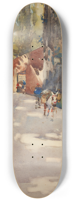 Arthur Melville - El Puerlie del Cano 8.25 inch art skate deck