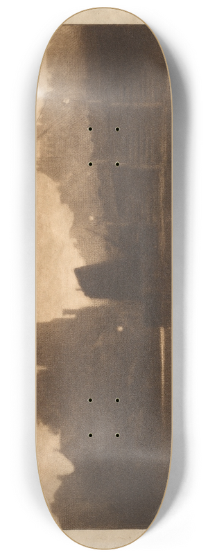 Sir Frank Short - Ebb Tide, Putney Bridge 8.25 inch art skate deck