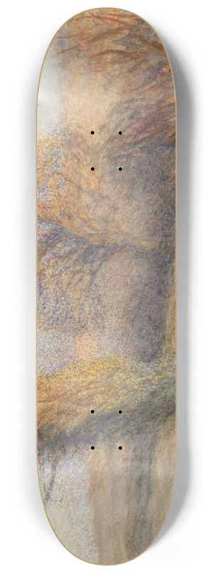 Sir George Clausen - Winter evening 8.25 inch art skate deck