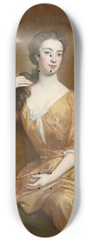 Sir Godfrey Kneller - Lady Worsley 8.25 inch art skate deck