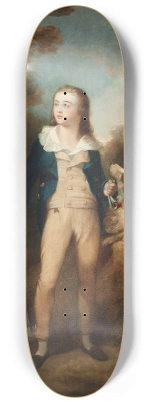 Sir Henry Raeburn - Master Cathcart y perro 8.25 inch art skate deck