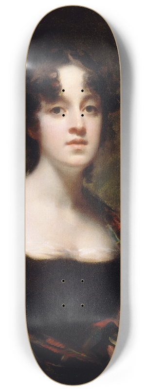 Sir Henry Raeburn - Mrs Farquarson Of Finzean 8.25 inch art skate deck