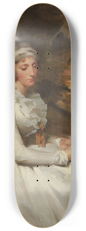 Sir Henry Raeburn - Mrs. Richard Alexander Oswald 8.25 inch art skate deck