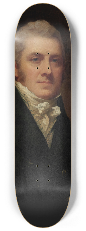 Sir Henry Raeburn - Portrait of Sir Alexander Munro 8.25 inch art skate deck Sir Henry Raeburn - Portrait of Sir Alexander Munro 8.25 inch art skate deck
