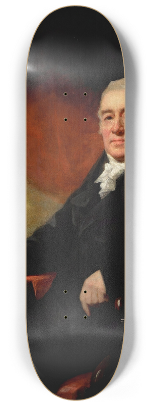 Sir Henry Raeburn - Portrait Of William Murray, Esq 8.25 inch art skate deck