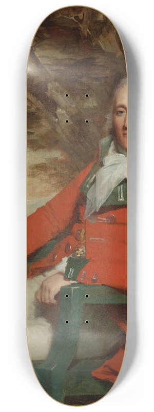 Sir Henry Raeburn - Thomas Carmichael, 5th Earl Of Hyndford 8.25 inch art skate deck