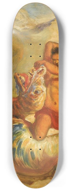 Sir John Everett Millais - Perseussaving Andromeda 8.25 inch art skate deck
