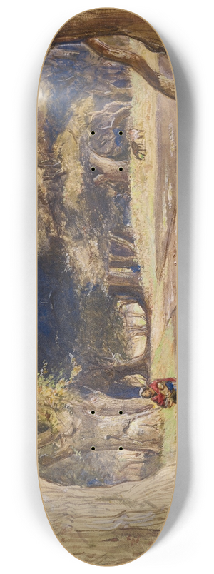 Sir John Everett Millais - The Gipsy 8.25 inch art skate deck