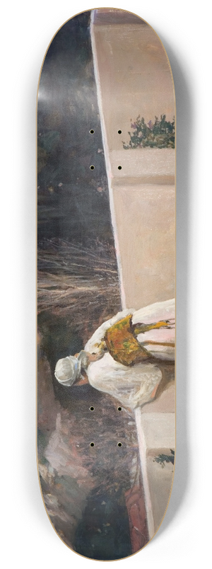 Sir John Lavery - Evening, Tangiers 8.25 inch art skate deck