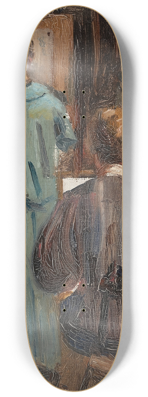 Sir John Lavery - Interior of the Artists Studio 8.25 inch art skate deck