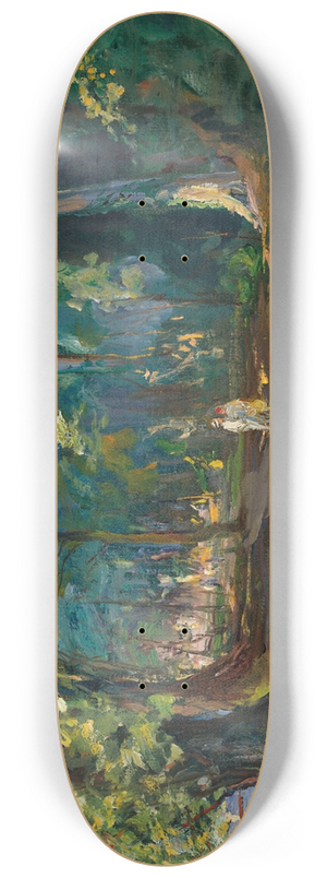 Sir John Lavery - The Path by the River, Maidenhead 8.25 inch art skate deck