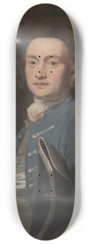 Sir Joshua Reynolds - An Unknown Man 8.25 inch art skate deck