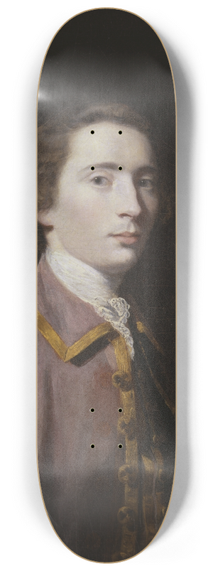 Sir Joshua Reynolds - Charles Carroll of Carrollton 8.25 inch art skate deck