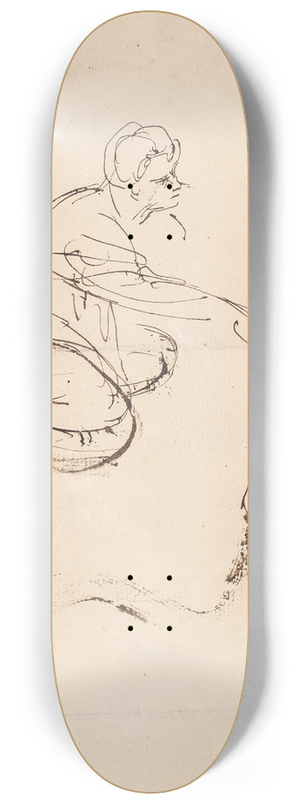 Sir Joshua Reynolds - Figure 8.25 inch art skate deck
