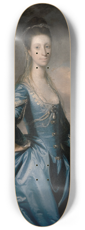 Sir Joshua Reynolds - Miss Elizabeth Ingram 8.25 inch art skate deck