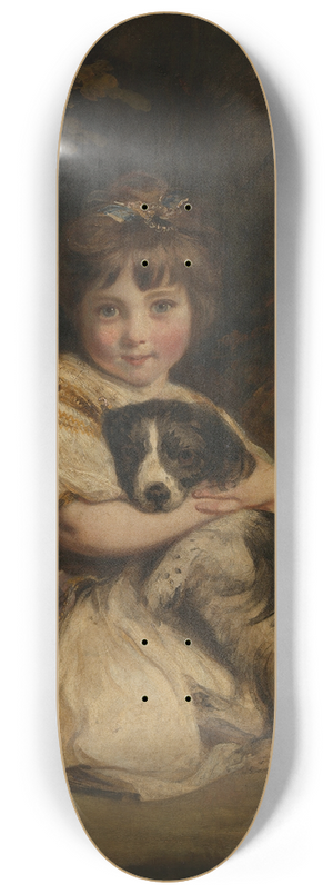 Sir Joshua Reynolds - Miss Jane Bowles 8.25 inch art skate deck
