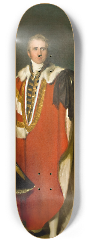 Sir Thomas Lawrence - Lord Amherst 8.25 inch art skate deck
