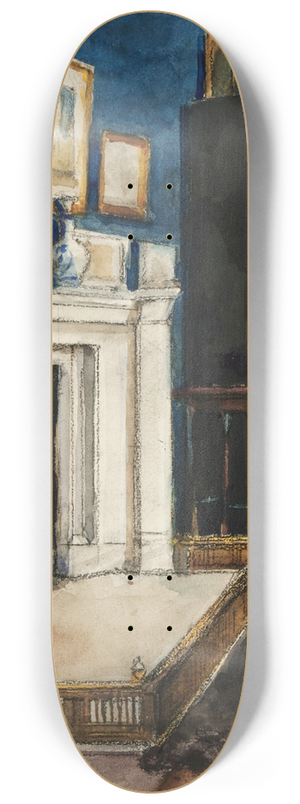 Sir William Eden - Interior at Windlestone 8.25 inch art skate deck