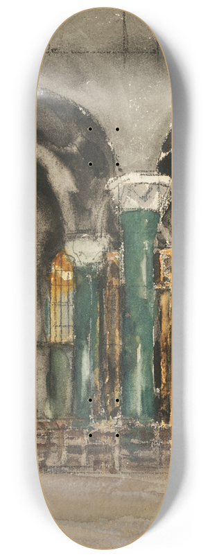 Sir William Eden - Study 8.25 inch art skate deck