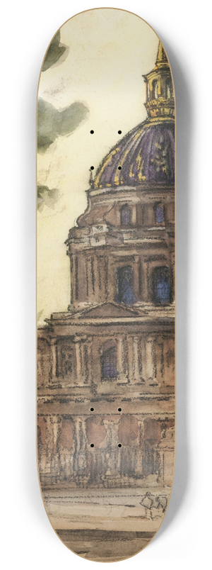 Sir William Eden - Study 8.25 inch art skate deck