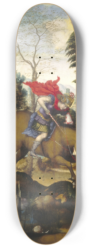 Sodoma - Saint George and the Dragon 8.25 inch art skate deck