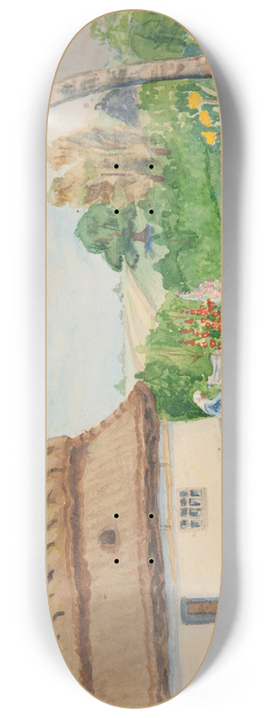 Sofija Paraszczuk - Letni pejza wiejski 8.25 inch art skate deck