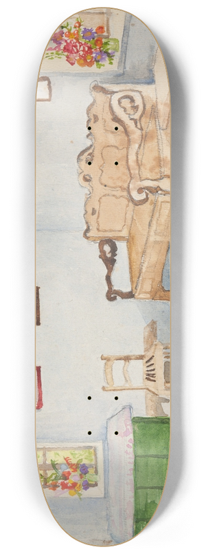 Sofija Paraszczuk - Wntrze izby 8.25 inch art skate deck