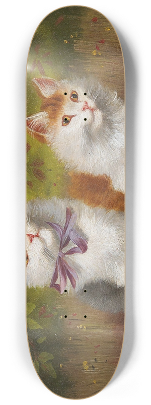 Sophie Sperlich - Two Kittens 8.25 inch art skate deck