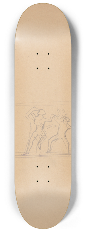 Spencer Frederick Gore - Cave of the Golden Calf; Figure Studies, Dancers, Worshippers and Calf 8.25 inch art skate deck Spencer Frederick Gore - Cave of the Golden Calf; Figure Studies, Dancers, Worshippers and Calf 8.25 inch art skate deck