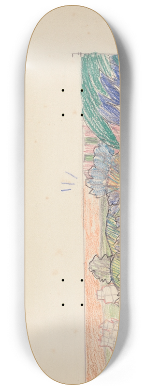 Spencer Frederick Gore - Cave of the Golden Calf; Study for Mural, Gentleman in Foreground 8.25 inch art skate deck Spencer Frederick Gore - Cave of the Golden Calf; Study for Mural, Gentleman in Foreground 8.25 inch art skate deck