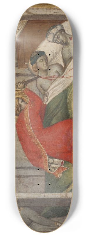 Spinello Aretino - St Julianus Murdering his Parents 8.25 inch art skate deck Spinello Aretino - St Julianus Murdering his Parents 8.25 inch art skate deck