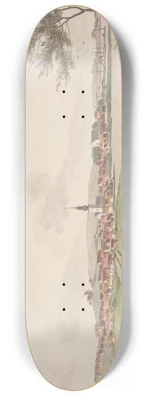 Sren L. Lange - Horsens 8.25 inch art skate deck Sren L. Lange - Horsens 8.25 inch art skate deck