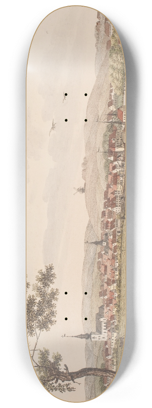 Sren L. Lange - Randers 8.25 inch art skate deck Sren L. Lange - Randers 8.25 inch art skate deck