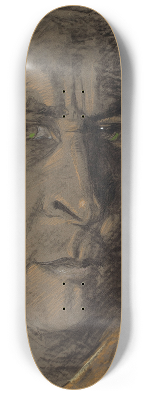 Stanisaw Ignacy Witkiewicz - Self-portrait 8.25 inch art skate deck