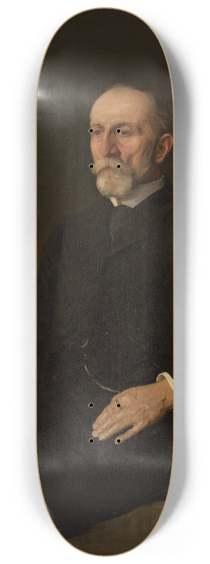 Stanisaw Lentz - Portrait of Wadysaw Bogusawski 8.25 inch art skate deck