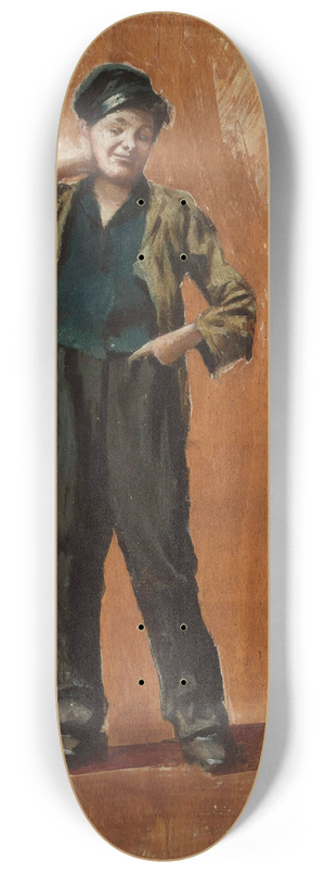 Stanisaw Lentz - Urchin 8.25 inch art skate deck