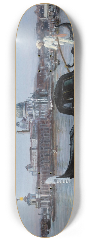 Stanisaw Masowski - View of Venice. Santa Maria della Salute 8.25 inch art skate deck Stanisaw Masowski - View of Venice. Santa Maria della Salute 8.25 inch art skate deck
