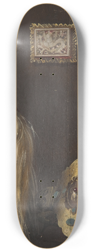 Stanisaw von Chlebowski - Study of a Turkish Horse-Tail Ensign and Nose-Band 8.25 inch art skate deck