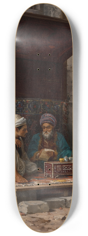 Stanisaw von Chlebowski - Un crivain public  Constantinople 8.25 inch art skate deck